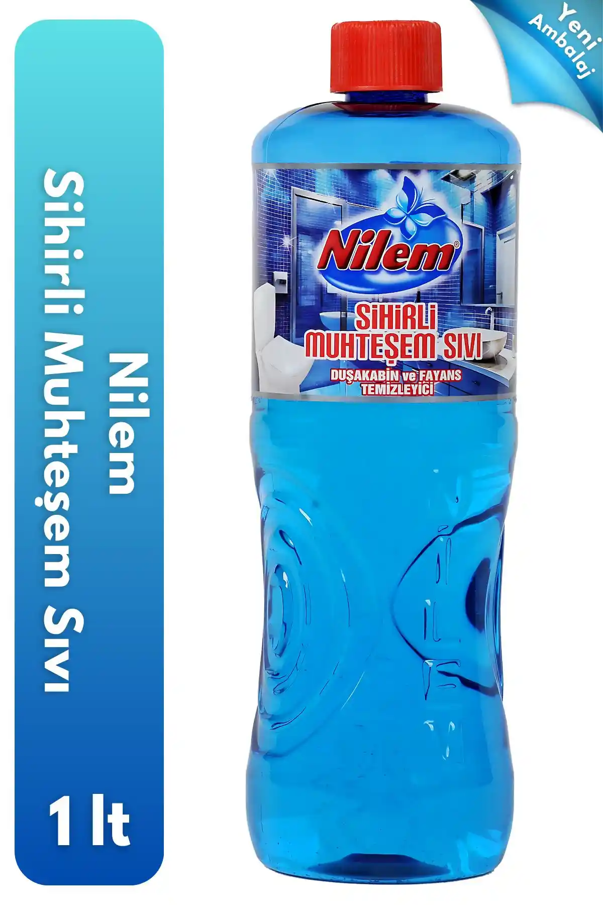 Nilem Sihirli Muhteşem Sıvı 1 Litre Temizlik Ürünü ile Yüzeylerde Parlaklık ve Temizlik