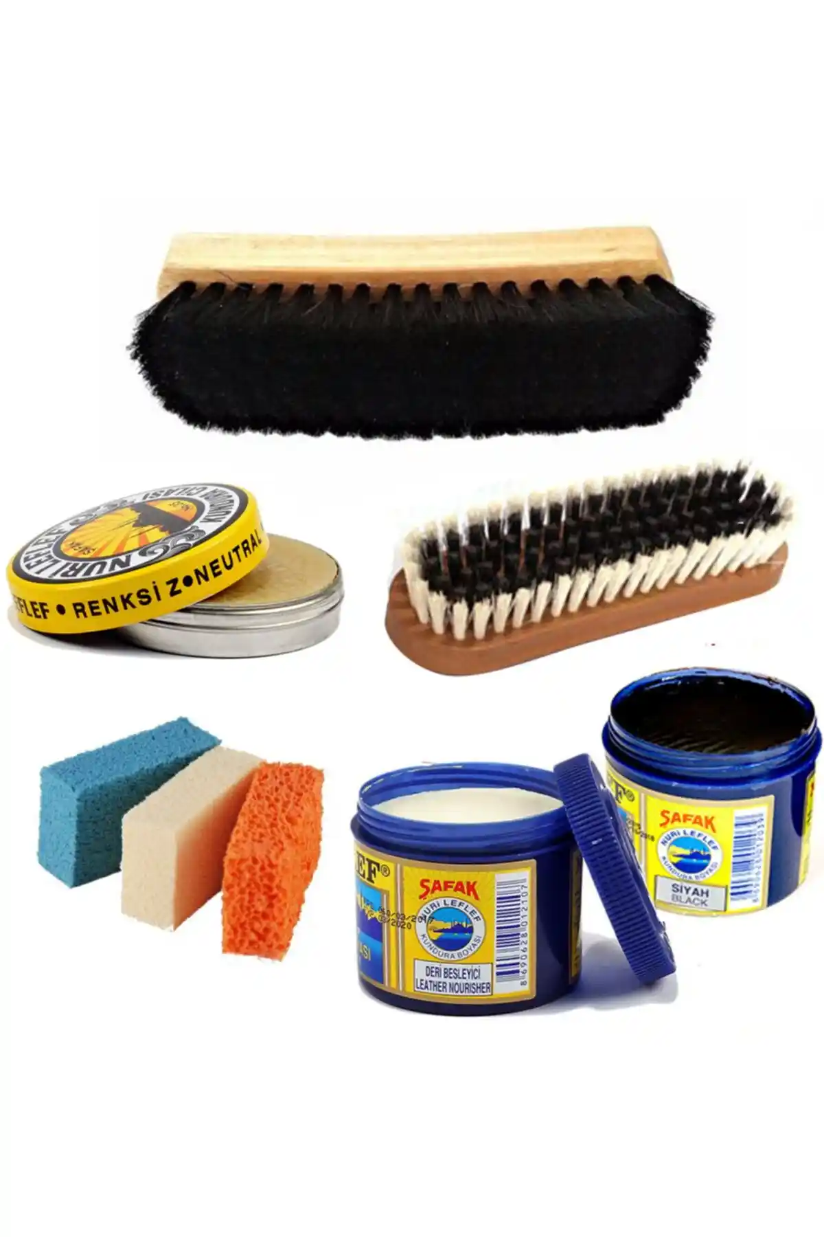 Nuri Leflef Ayakkabı Bakım Ürünleri Karşılaştırması: 8 Parça ve 4 Parça Setlerin Özellikleri