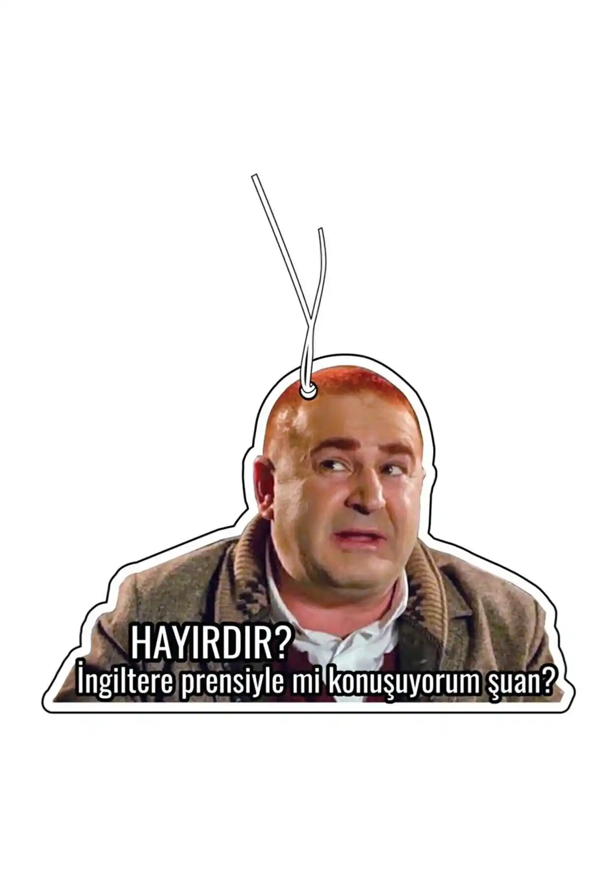 Odaburada Kolpaçino İngiltere Prensi Temalı Dekoratif Oto Kokusu ve Aksesuarı