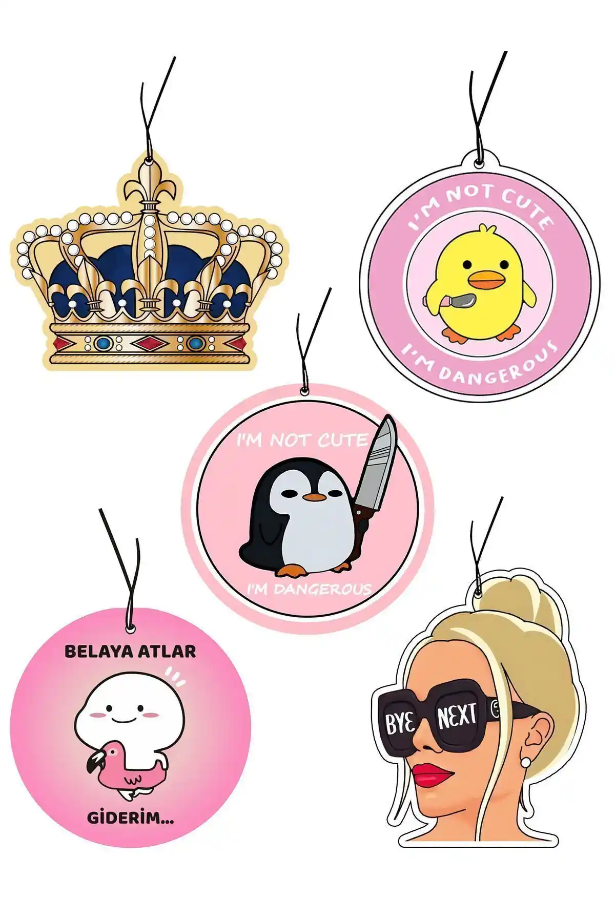 Odaburada Psikopat Civciv Tatlı Arı Dekoratif Otomobil Kokusu ve Aksesuarı