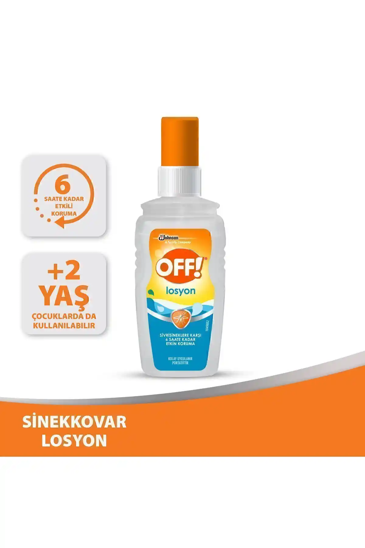 OFF! Sinekkovar Losyon 100 ml - Sivrisinek Koruma ve Günlük Kullanım İçin Güvenilir Çözüm