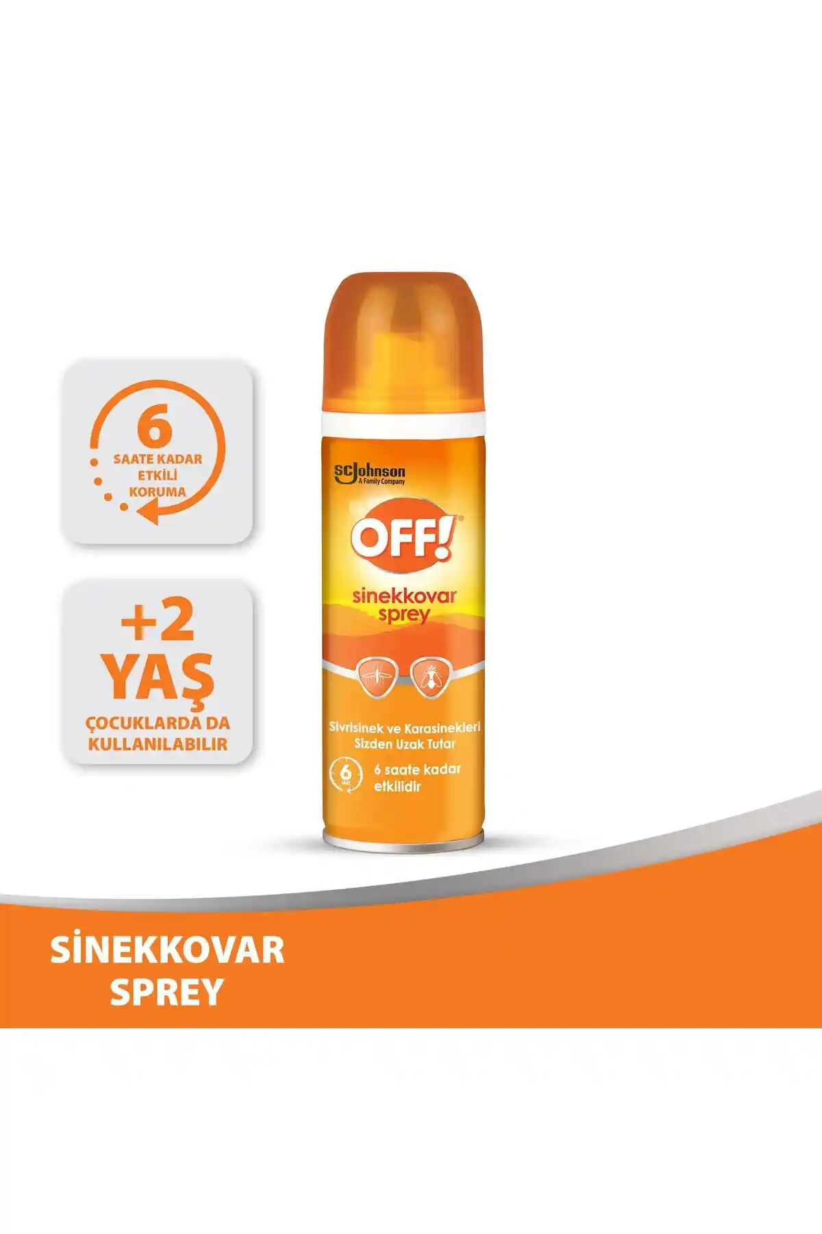 OFF Sinekkovar Sprey 100 ml ile Yaz Aylarında Güçlü Böcek Koruması Sağlayın