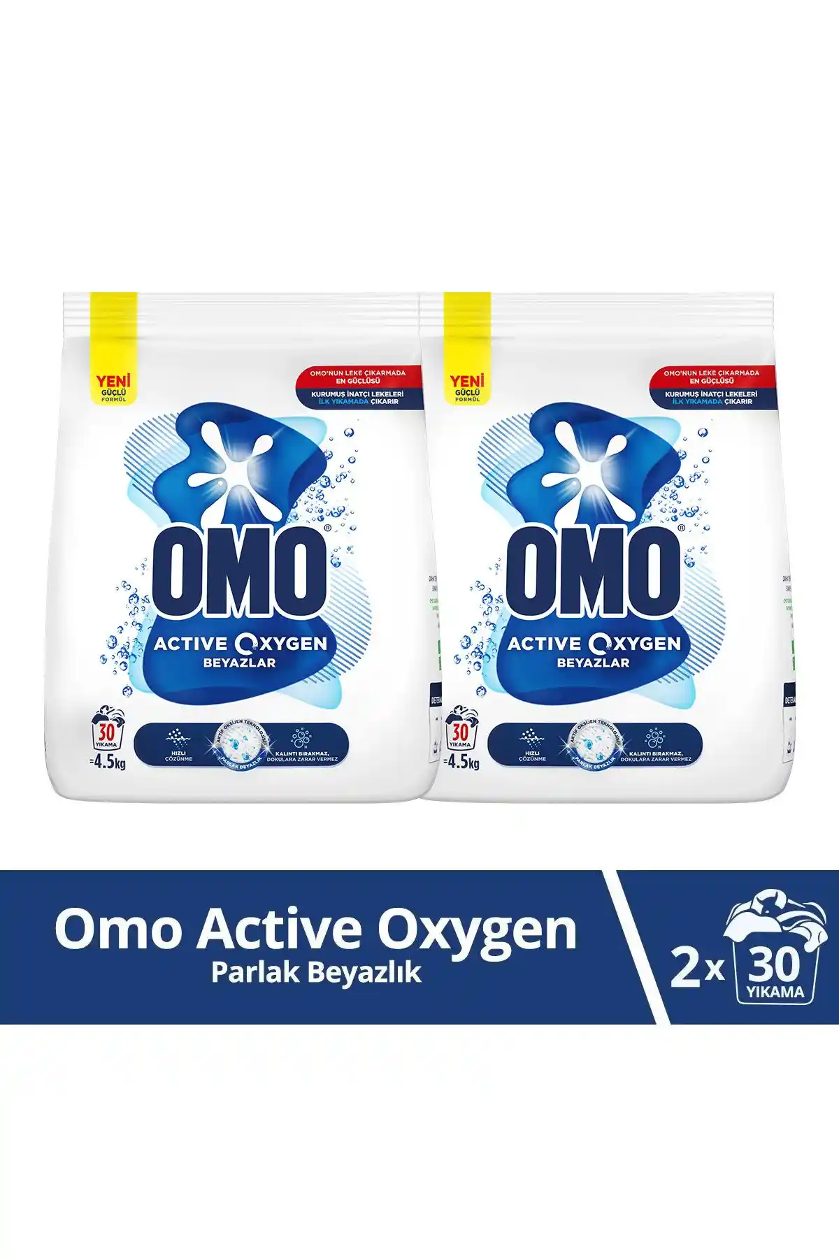 Omo Active Oxygen Beyazlar Toz Deterjanı: Yüksek Temizlik Performansı ve Hassas Cilt Dostu Ürün