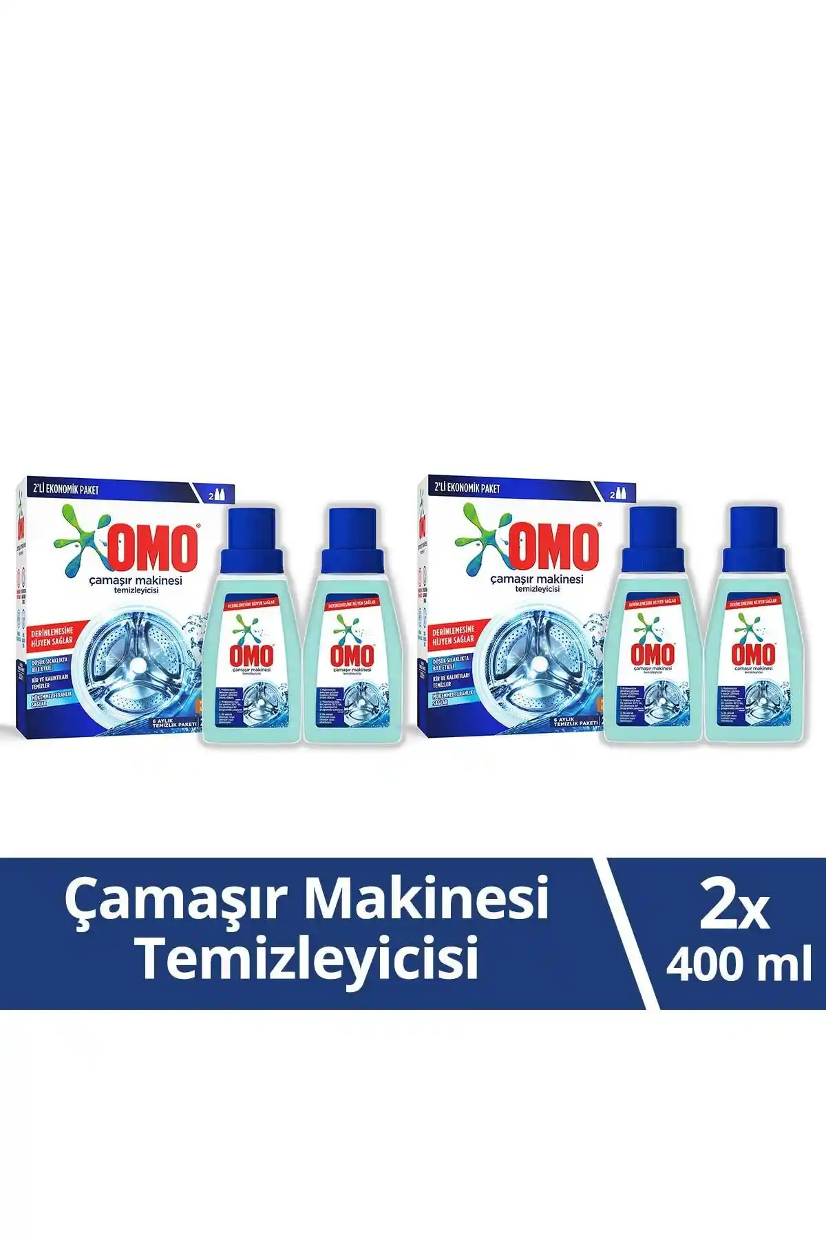 Omo Çamaşır Makinesi Temizleyicisi Çam Esintisi Güçlü Temizlik ve Ferah Koku Sağlar