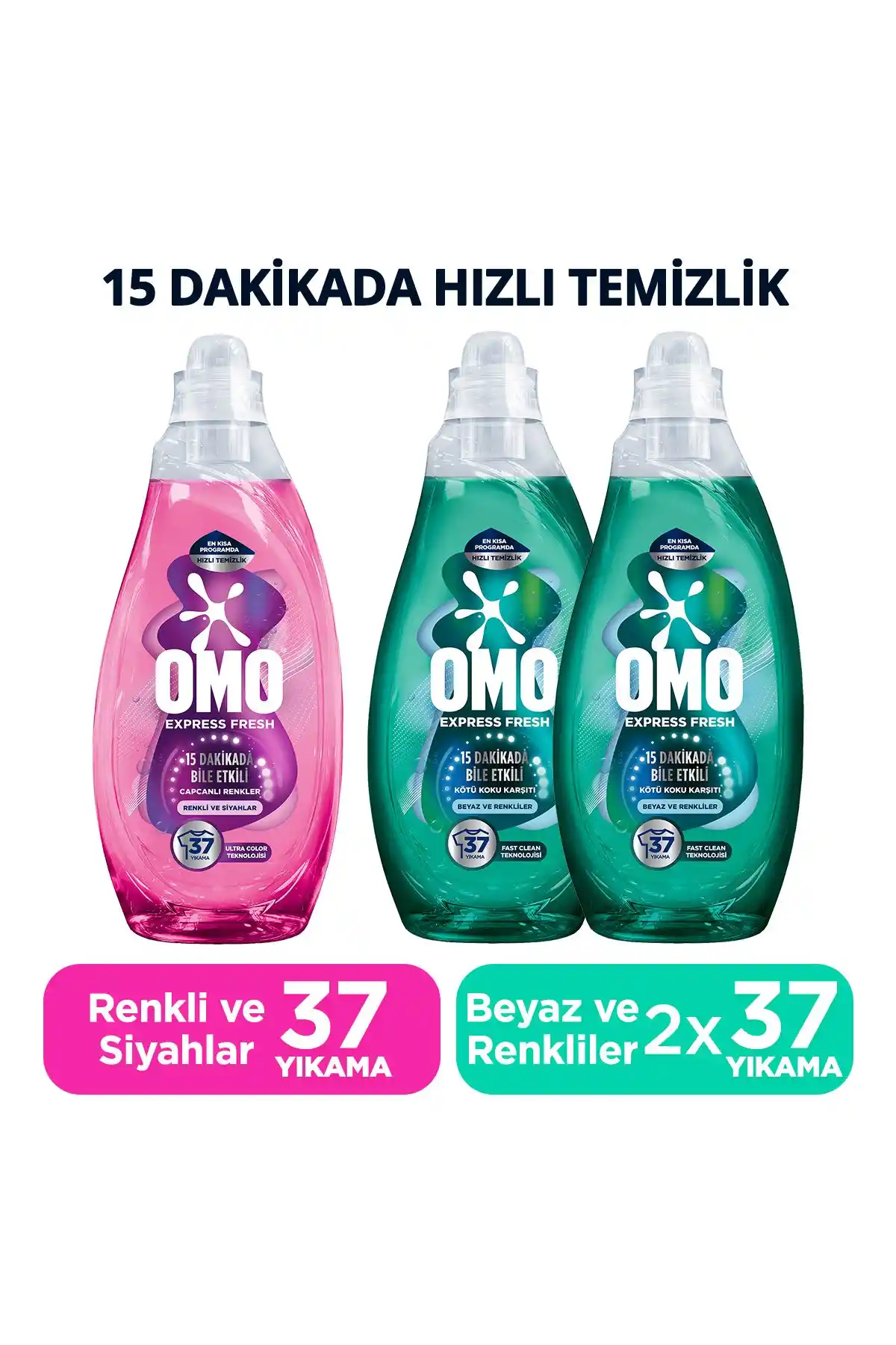 Omo Express Fresh Kötü Koku Karşıtı Deterjan: Yüksek Performanslı Temizlik ve Renk Koruma
