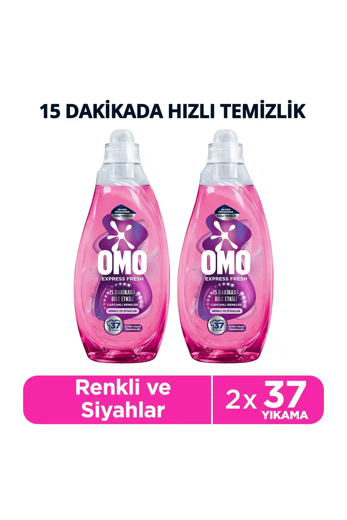 Omo Express Taze Kapcanlı Renkler Sıvı Çamaşır Deterjanı: Hızlı Temizlik ve Renk Koruma Özellikleri