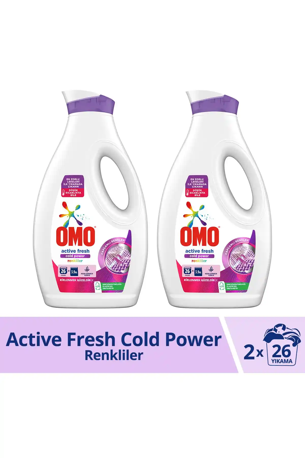 2025'te Renkli Kıyafetleriniz İçin Omo Active Fresh Cold Power Sırrı