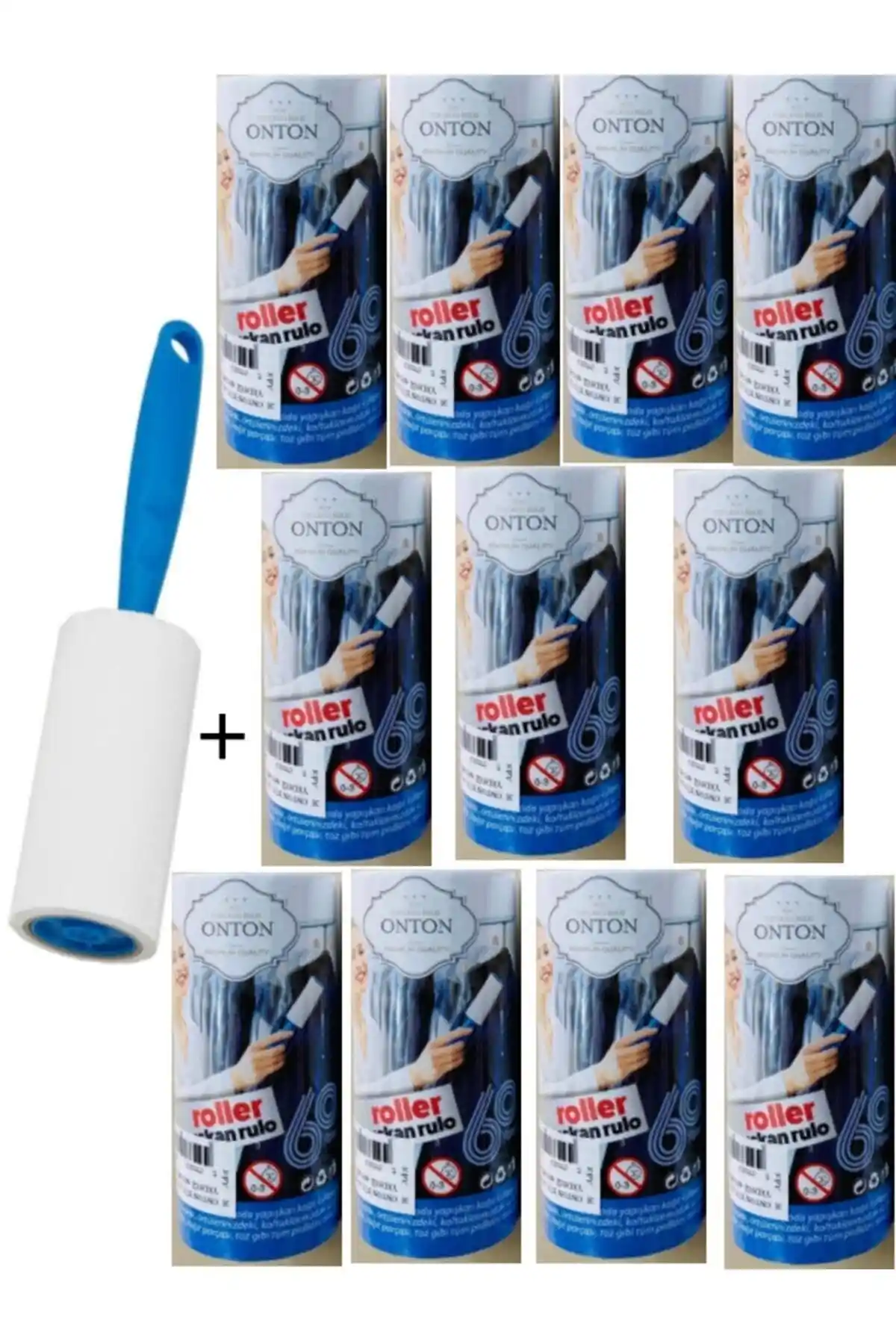 Onton 1 Yedek Rulo ile Evcil Hayvan Tüyleri ve Kirleri Kolayca Temizleyin