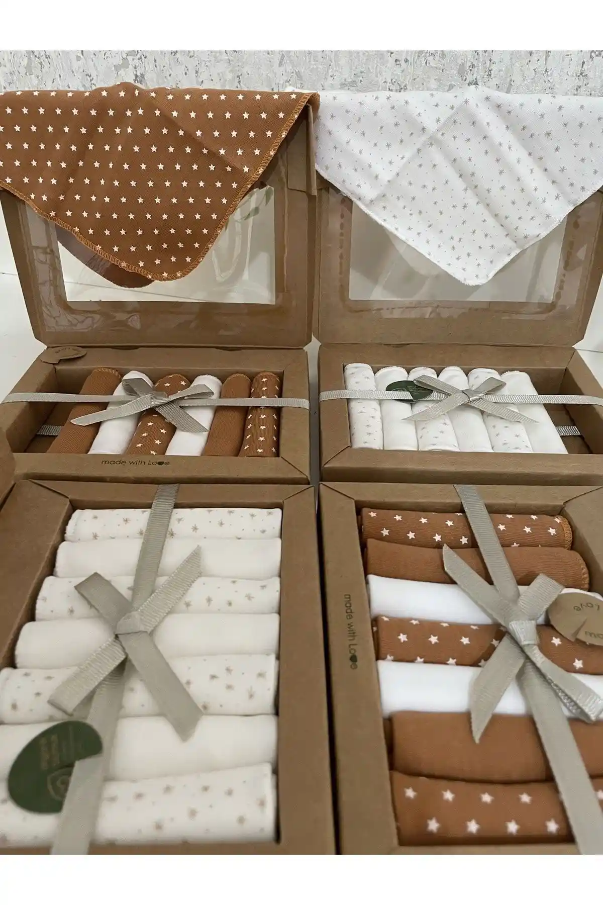 Organik Pamuklu Çok Amaçlı Bebek Mendili: Güvenli ve Yüksek Doku ile Hassas Ciltler İçin