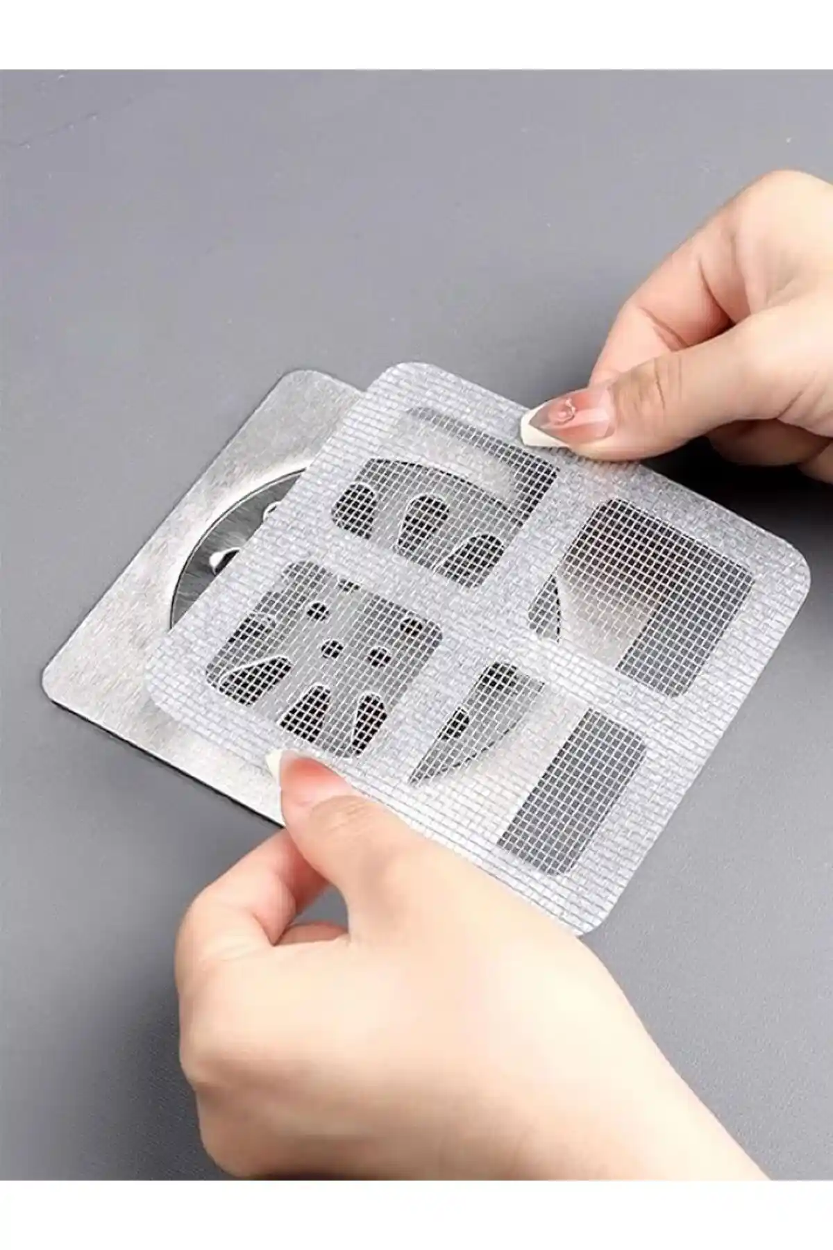 Özasya AVM 10'lu Paslanmaz Çelik Gider Süzgeci Uzun Ömürlü ve Güvenilir Banyo Aksesuarı