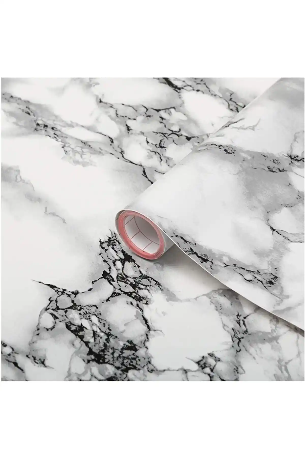 Özasya AVM Yapışkanlı Kaplama Kağıdı Mermer Desenli Dekorasyon Çözümü