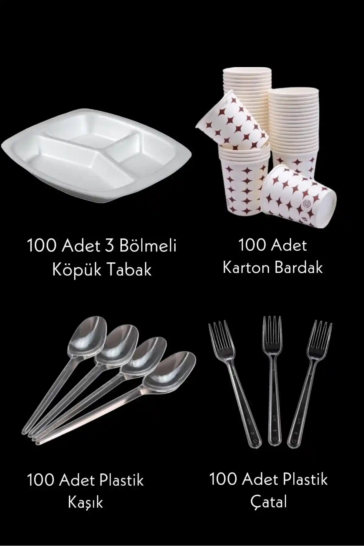 Özkan Ambalaj Temizlik 3 Gözlü Köpük Tabak Eko Seti İncelemesi ve Kullanım Alanları