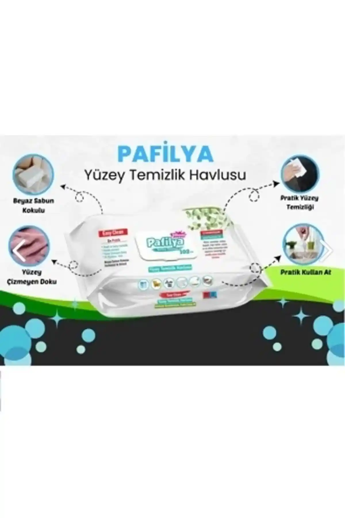 Pafilya Yüzey Temizlik Havlusu 102 Li: Hijyen ve Pratiklik Sunan Temizlik Çözümü