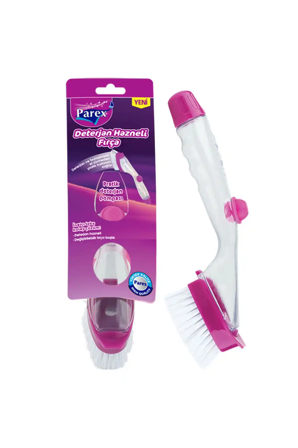 Parex Deterjan Hazneli Fırça: Pratik ve Etkili Temizlik Çözümü