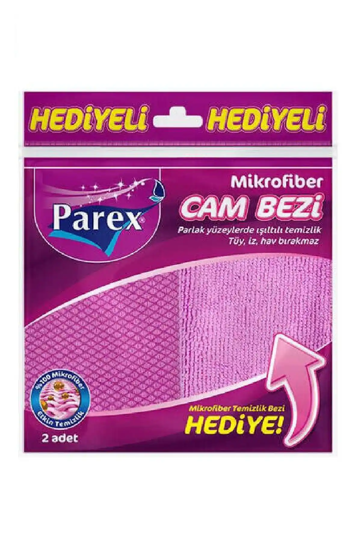 Parex Mikrofiber Cam Bezi: Yüksek Performanslı Temizlik Çözümü