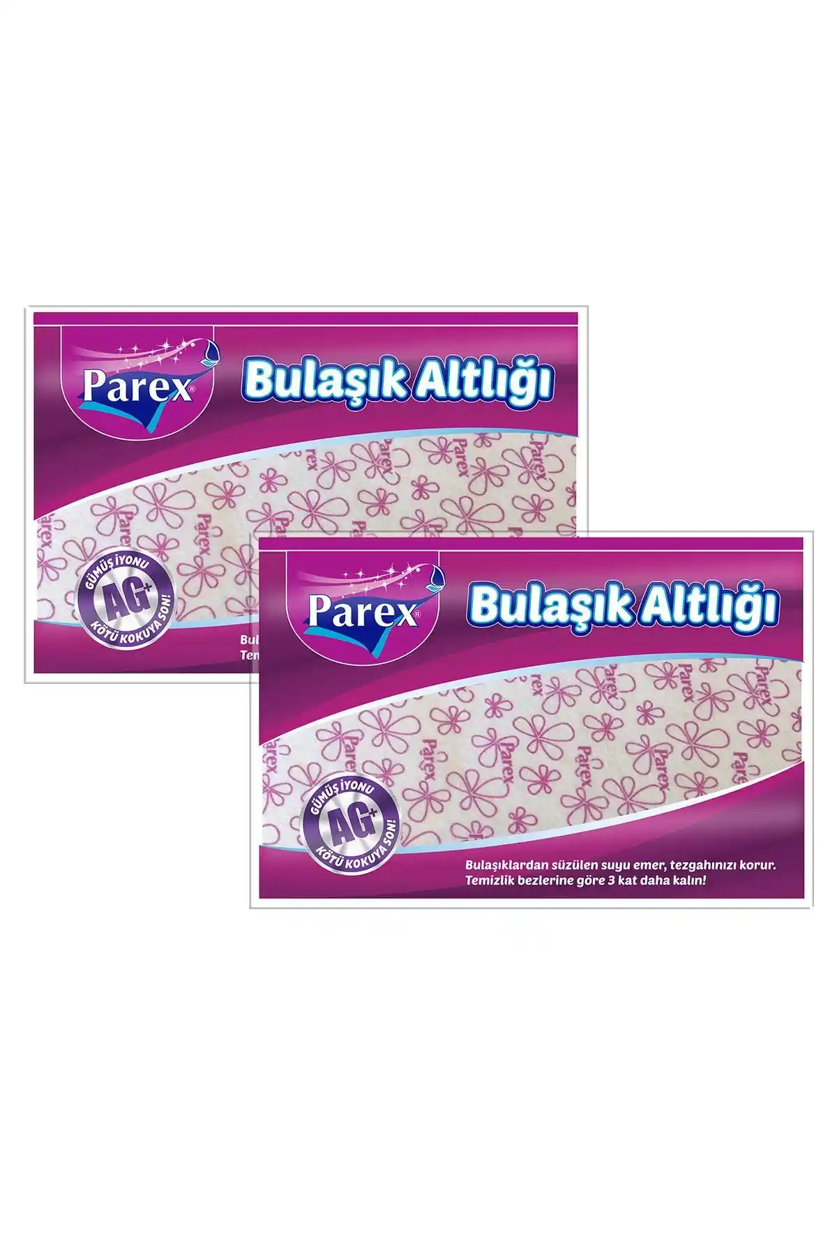 Parex Mikrofiber Yıkanabilir Bulaşık Altlığı Seti: Pratik ve Dayanıklı Mutfak Temizlik Çözümü