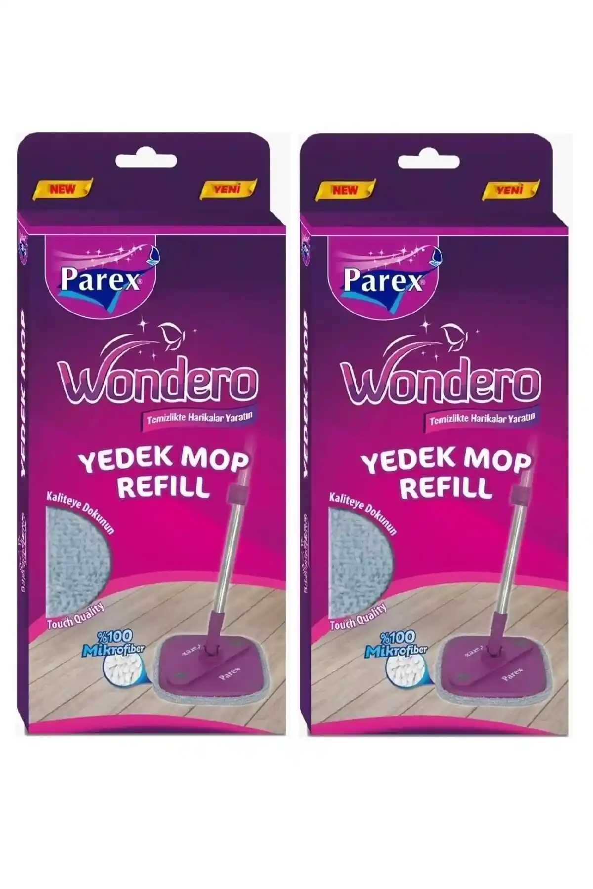 Parex Wondero Yedek Paspas ve Mop Seti ile Etkili Temizlik Çözümü