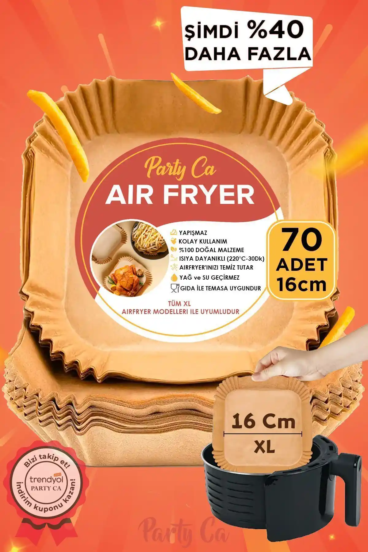 PARTY CA Airfryer Pişirme Kağıdı Karşılaştırması ve En Uygun Seçenekler