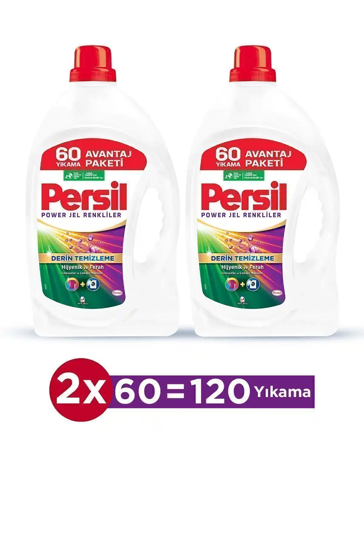 Persil Derin Temizleme Ferah Koku Sıvı Çamaşır Deterjanı Türkiye Menşeli 3900 ml