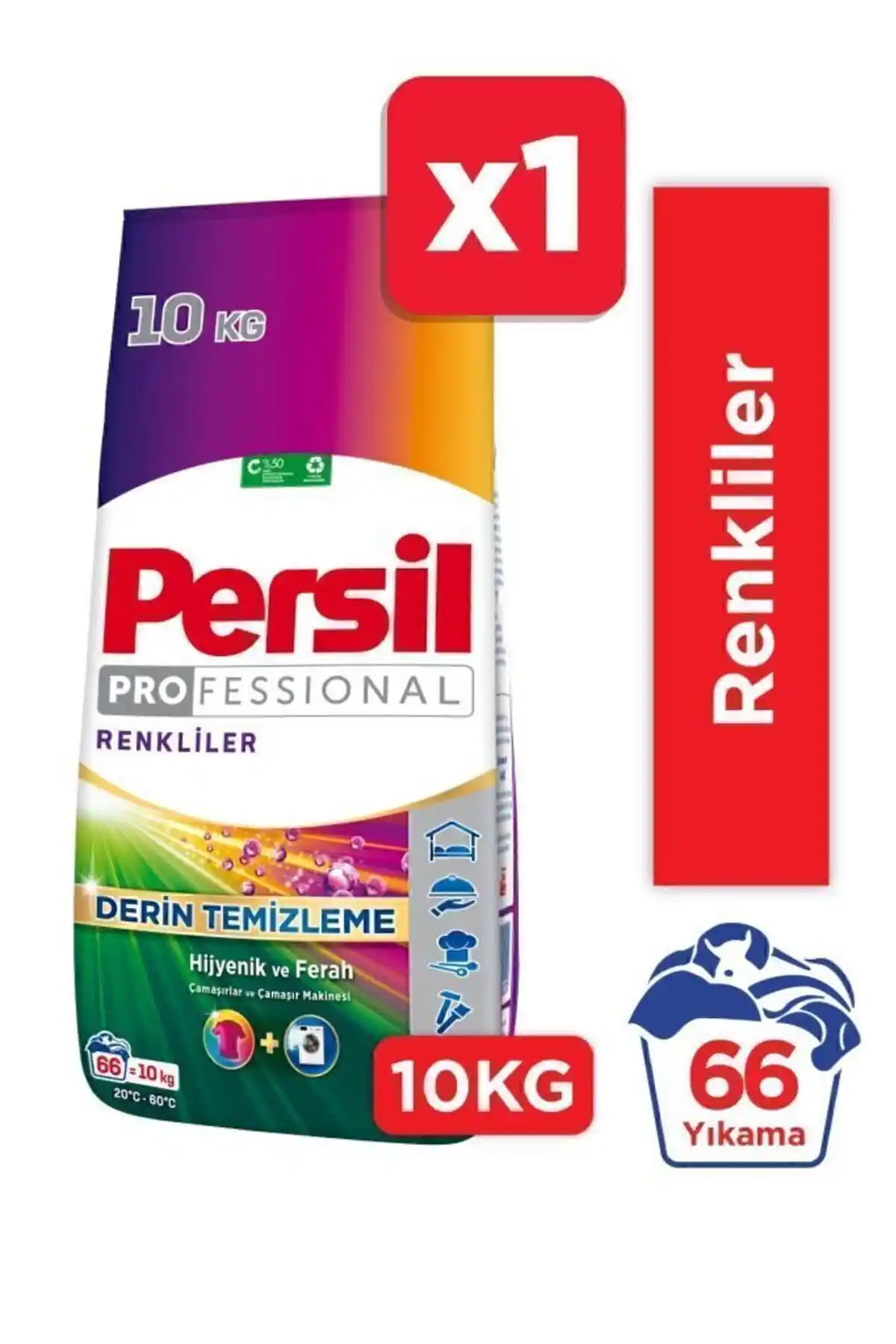 Persil Derin Temizleme Toz Renkli Kıyafetler İçin Güçlü ve Ekonomik Temizlik Çözümü
