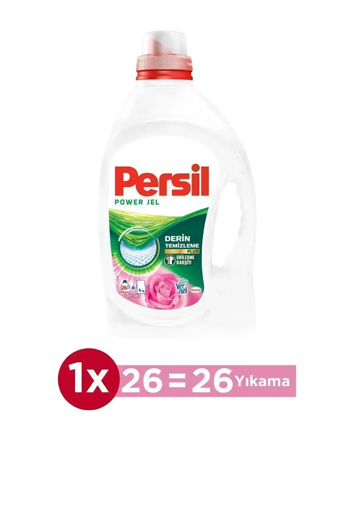 Persil Power Jel Derin Temizleme Gülün Büyüsü ile Çamaşırlarınızda Etkili Temizlik ve Ferahlık