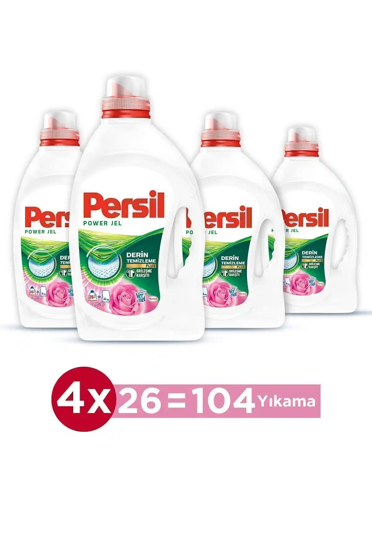 Persil Sıvı Çamaşır Deterjanı Beyazlar İçin Yüksek Performanslı Temizlik Ürünü 2000-4000 ml