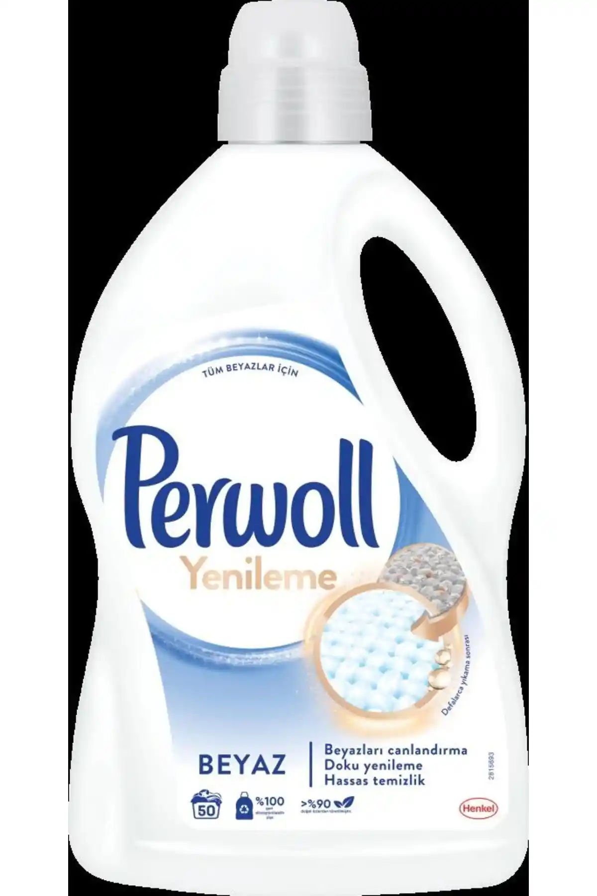 Perwoll 2.97 Lt Yenileme Beyaz Beyaz Çamaşırlar İçin Güçlü ve Parlaklık Sağlayan Deterjan