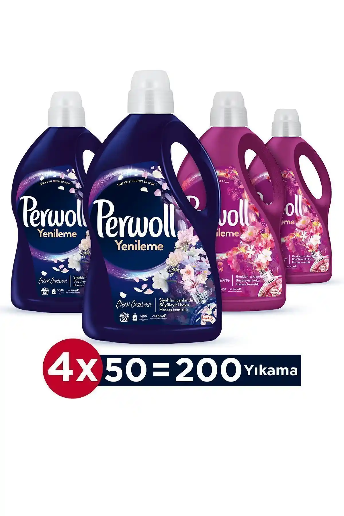 Perwoll Çiçek Cazibesi Sıvı Deterjan: Renkli ve Narin Kumaşlar İçin Yüksek Performanslı Temizlik Ürünü