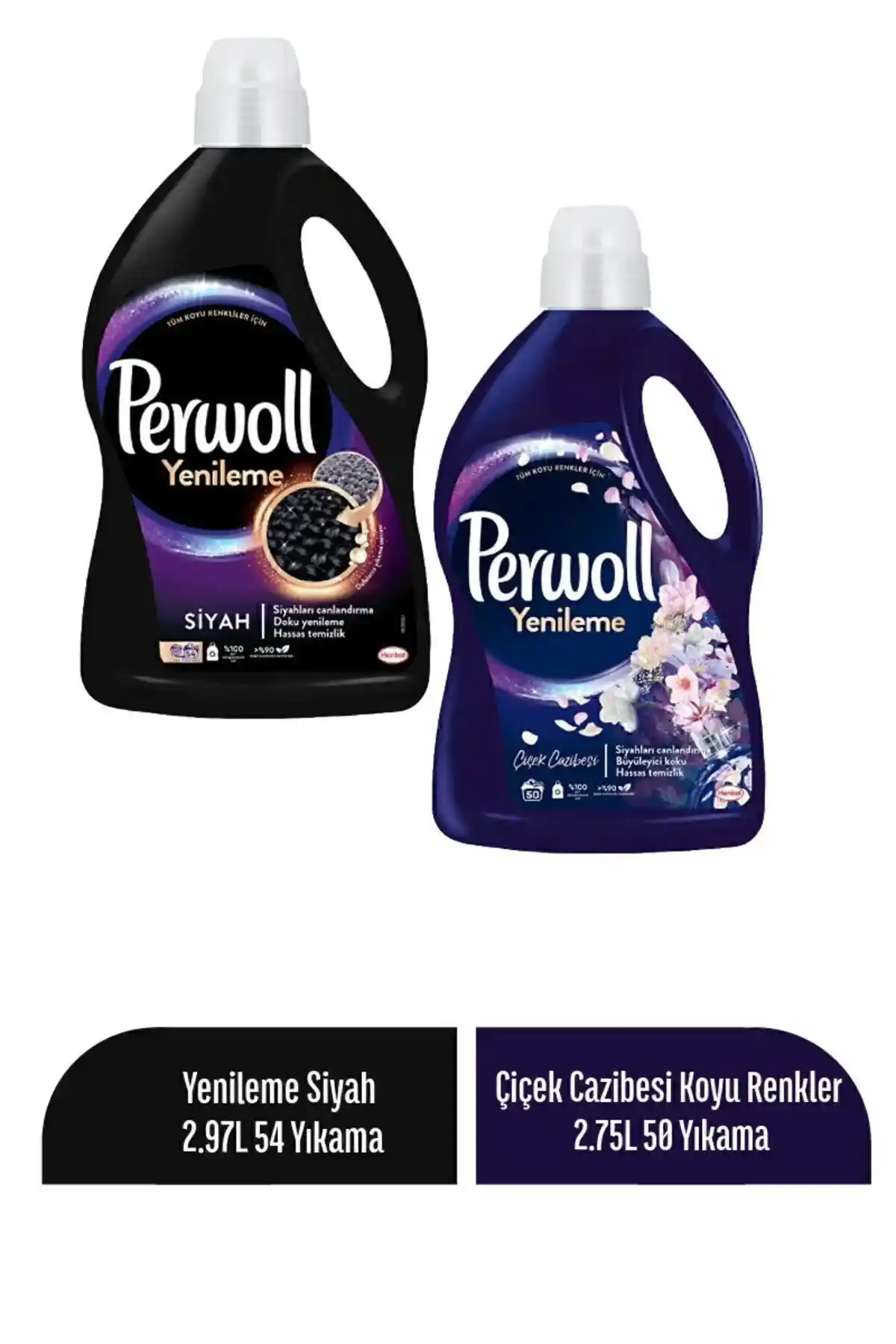 Perwoll Siyah ve Hassas Bakım Sıvı Deterjanlarının Karşılaştırması ve Özellikleri