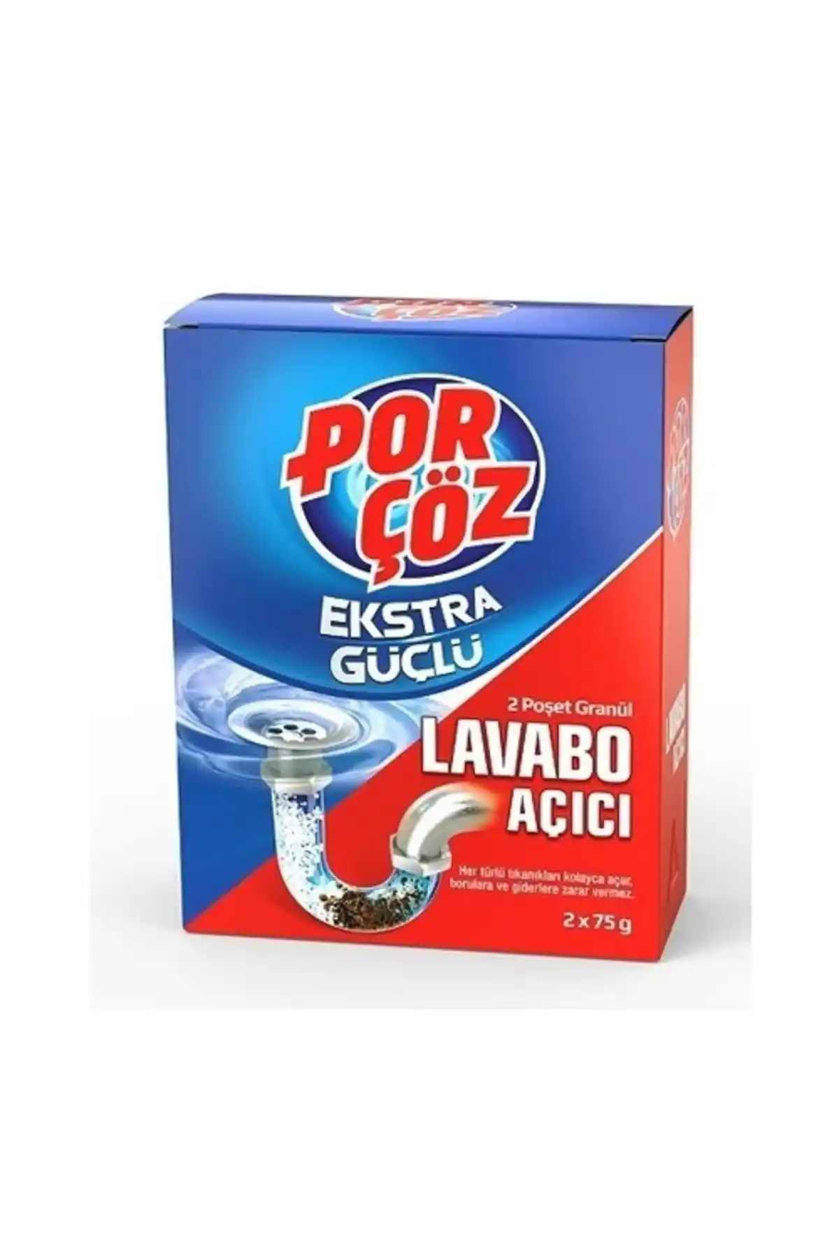 Porçöz Granül Lavabo Açıcı 150 Gr ile Etkili ve Güvenilir Tıkanıklık Açma Çözümü
