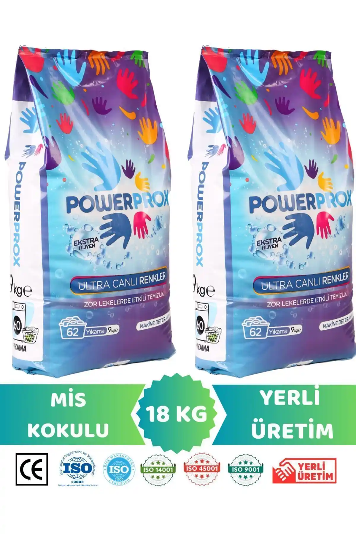 Power Prox Ultra Canlı Renkler Toz Çamaşır Deterjanı: Güçlü Temizlik ve Renk Koruma Özellikleriyle Öne Çıkar