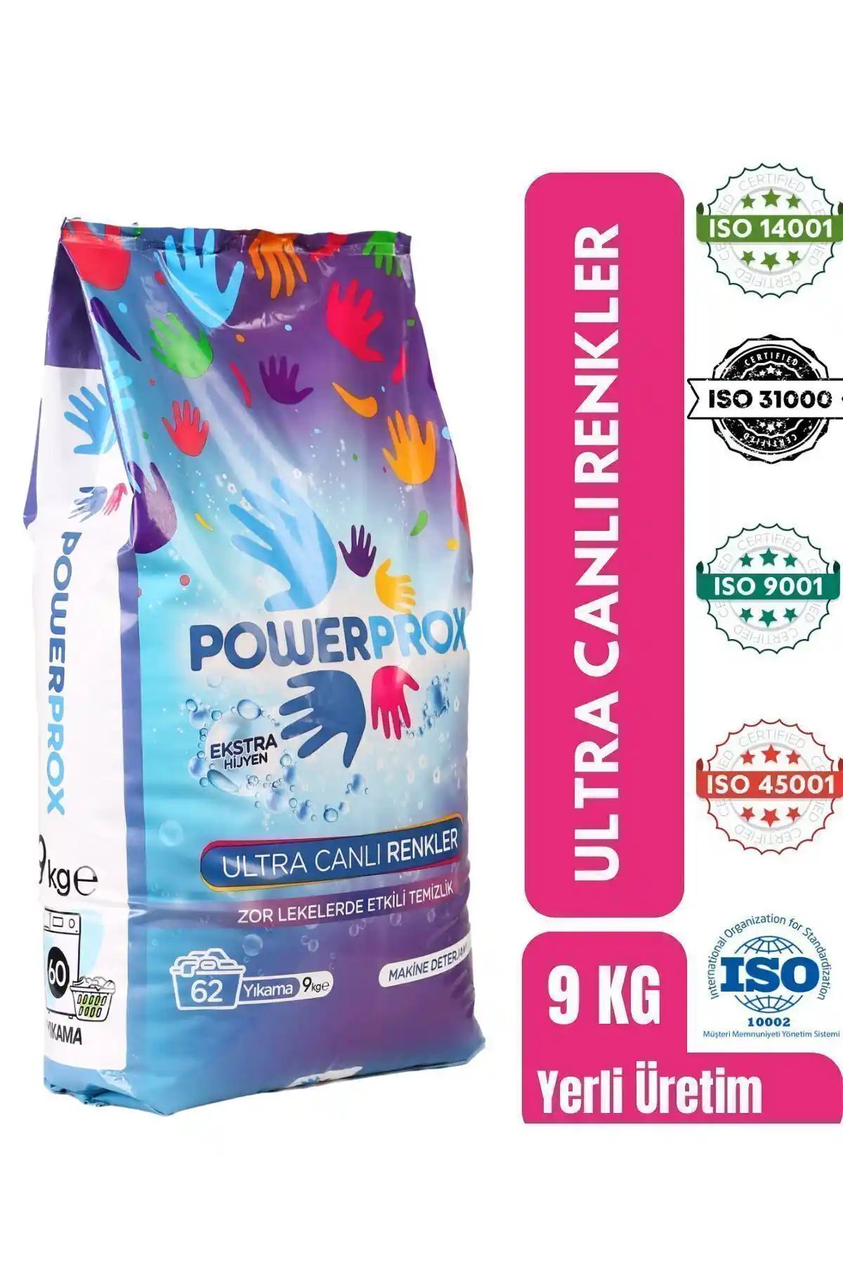 Power Prox Ultra Canlı Renkler Toz Çamaşır Deterjanı: Renkleri Koruyan ve Derinlemesine Temizlik Sağlayan Ürün