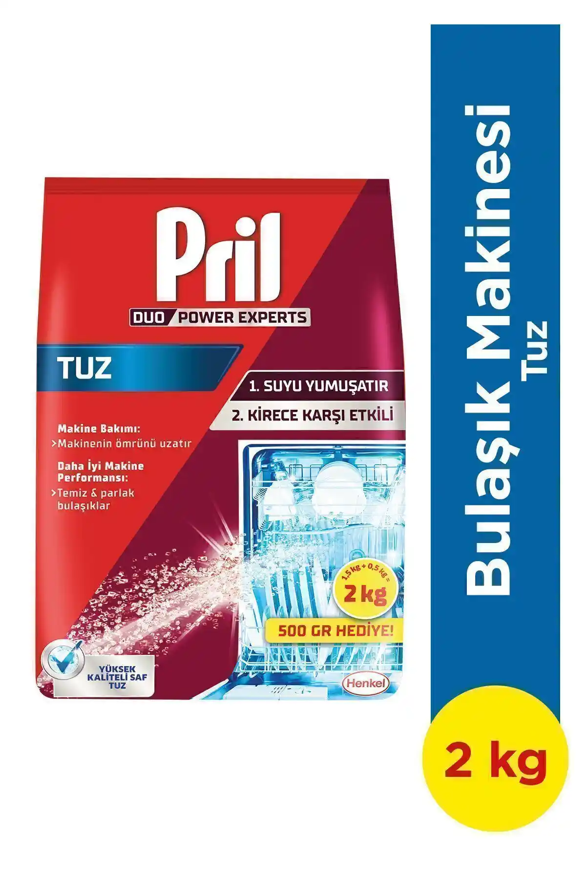 Pril Bulaşık Makinesi Tuzu ve Tuz 2kg Ürünlerinin Karşılaştırması ve Kullanıcı Yorumları