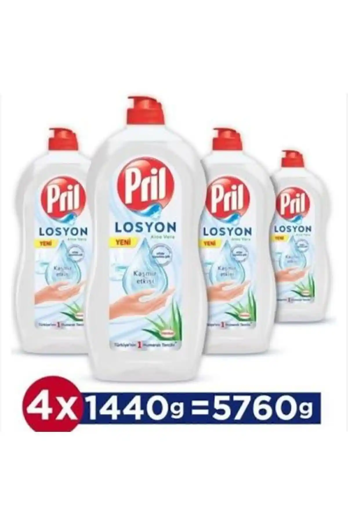 Pril Elde Yıkama Sıvı Deterjanı ve Aloe Vera Losyonu Karşılaştırması