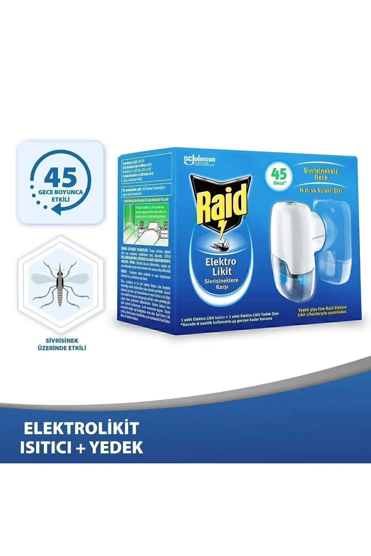 Raid Elektro Likit ve Sprey Karşılaştırması Sivrisineklerle Mücadelede Etkili Çözümler