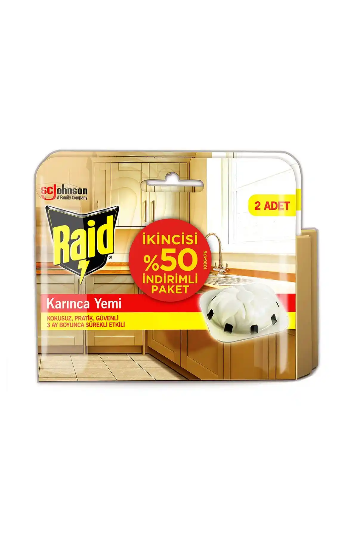 Raid Karınca Yemi 4'lü: Evde Güvenli ve Etkili Karınca Kontrolü Çözümü