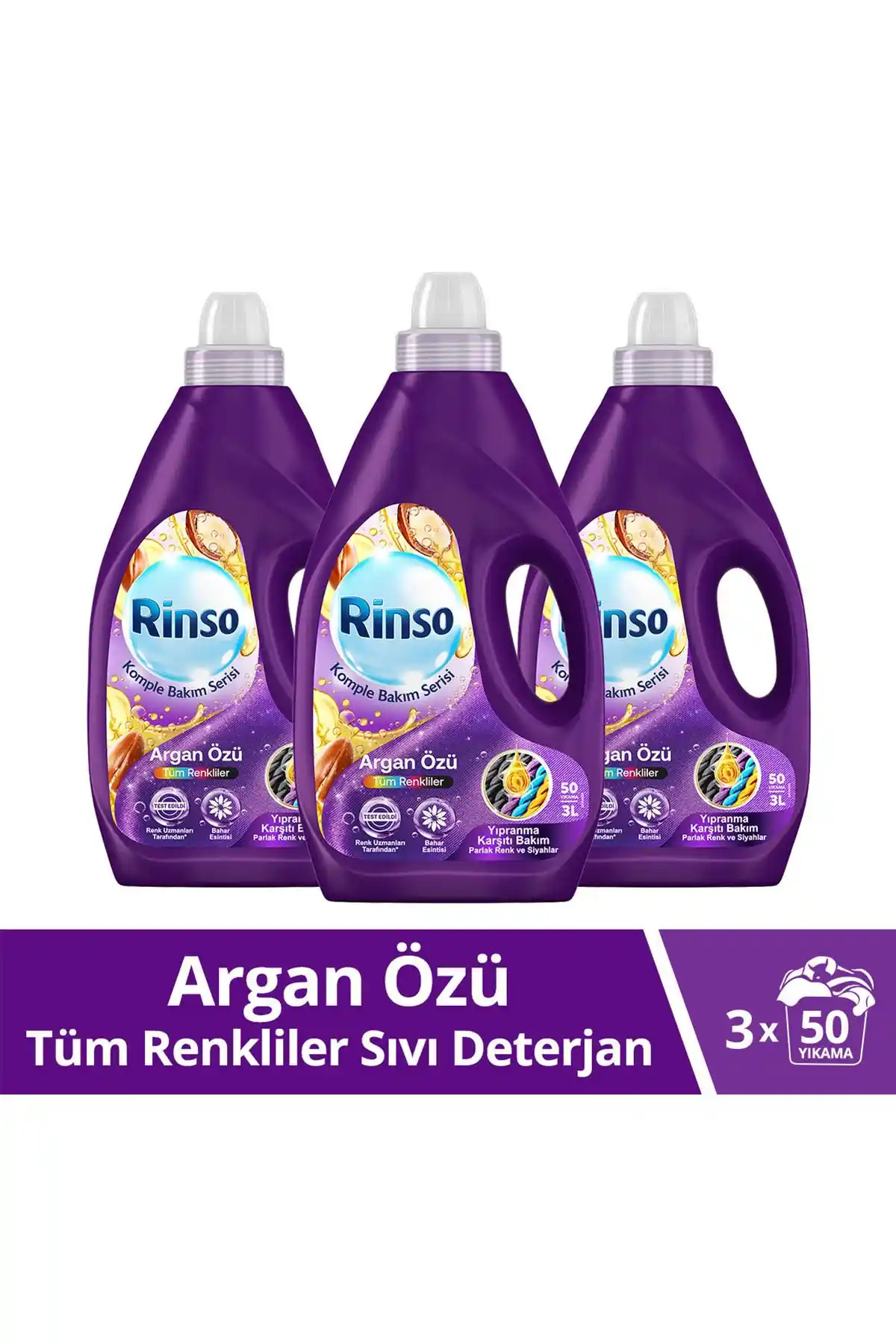 Rinso Argan Özlü Sıvı Çamaşır Deterjanı: Yüksek Performans ve Doğal Bakım Özellikleri