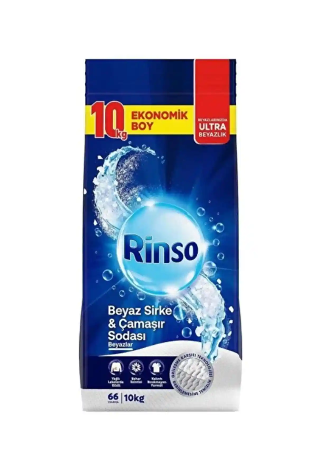 Rinso Beyaz Toz Deterjan: Beyazlar İçin Yüksek Performanslı Temizlik Çözümü