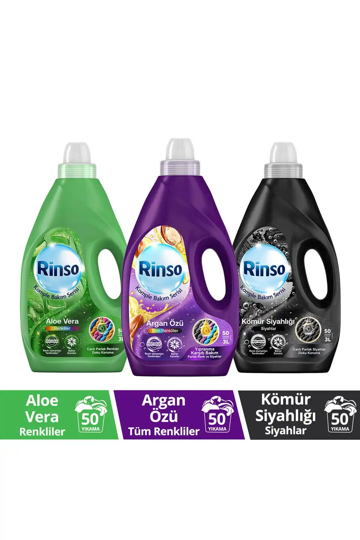 Rinso Komple Bakım ve Sıvı Çamaşır Deterjanlarının Karşılaştırması Türkiye'de Üretim ve Özellikler