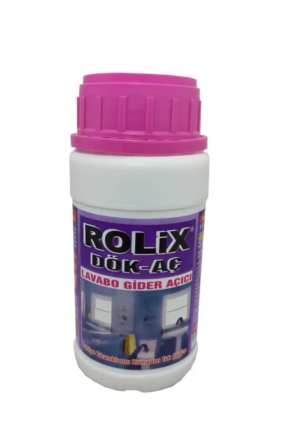 Rolix Tuvalet Açma Lavabo Açıcı Güçlü ve Güvenilir Tıkanıklık Çözüm Ürünü