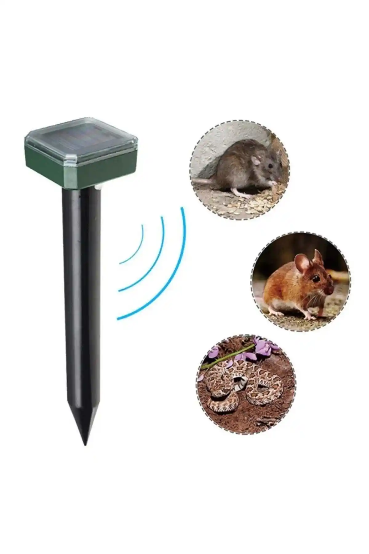 Schulzz Solar Güneş Enerjili Zararlı Hayvan Kovucu Cihazı Doğa Dostu Çözüm