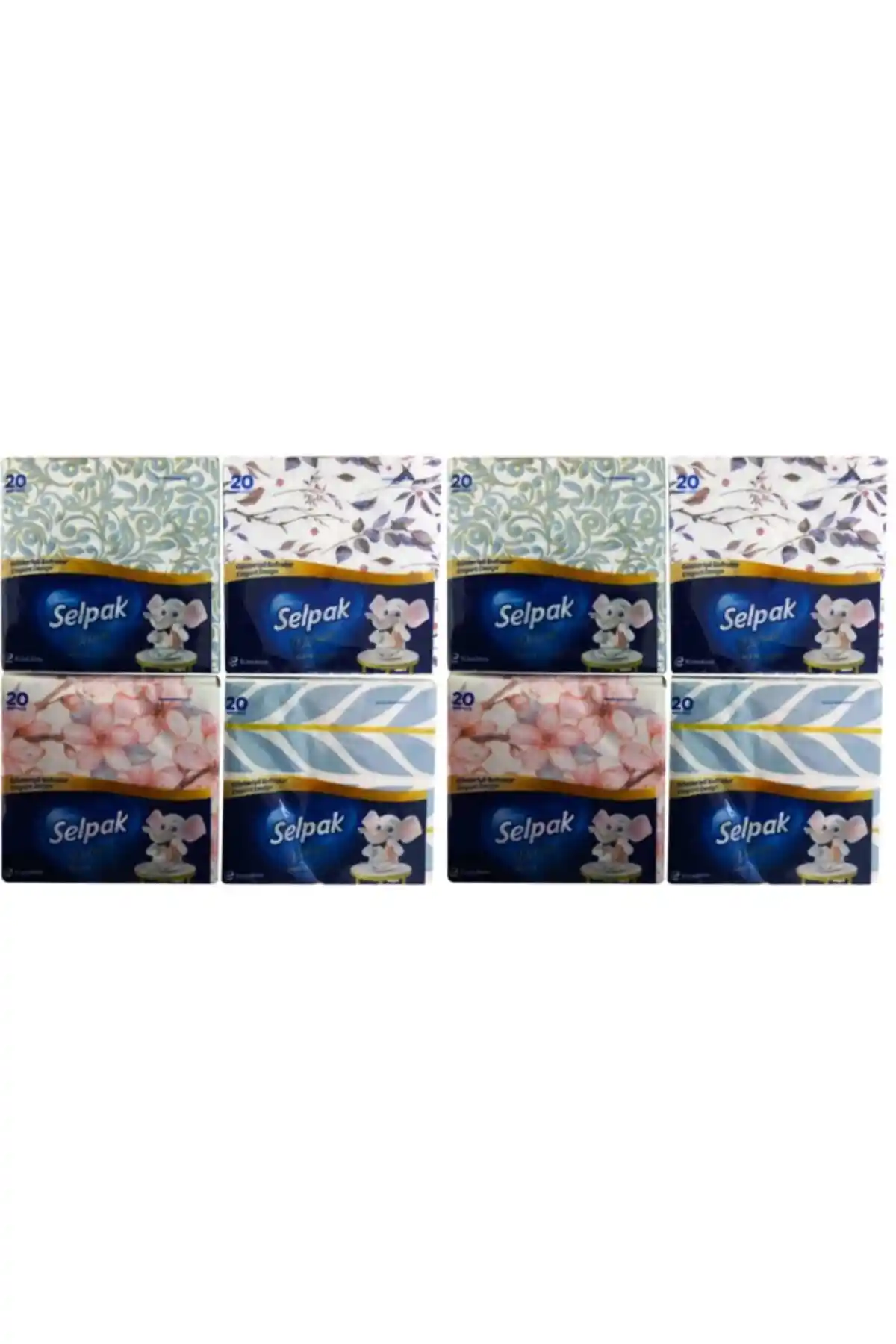 Selpak Deluxe Elegant Tasarım Desenli Peçete: Şık ve Pratik Sofra Aksesuarı