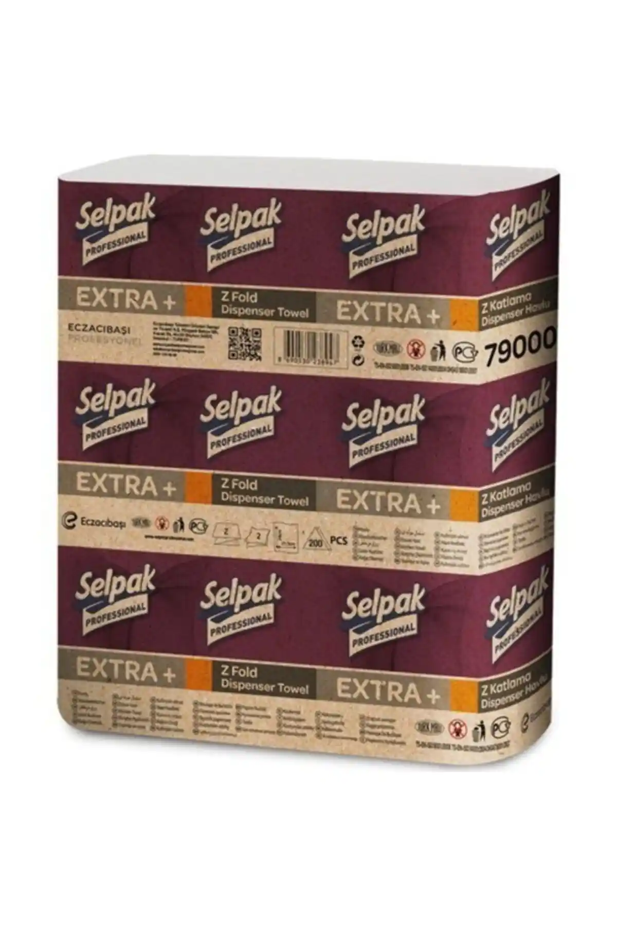 Selpak Professional Extra Z Katlama Dispenser Havlu: Dayanıklı ve Şık Pratik Temizlik Çözümü