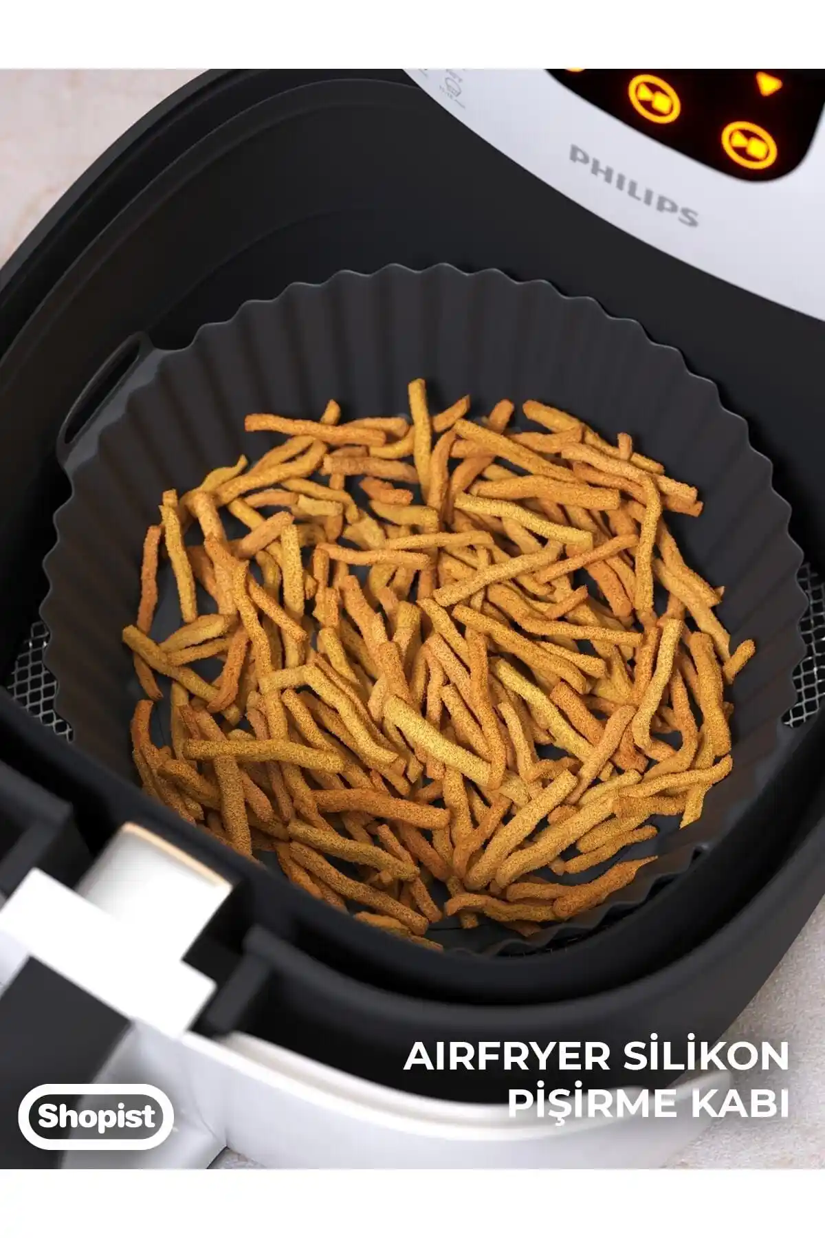 SHOPİST ve VİGENTİNO Airfryer Silikon Pişirme Kalıbı Karşılaştırması