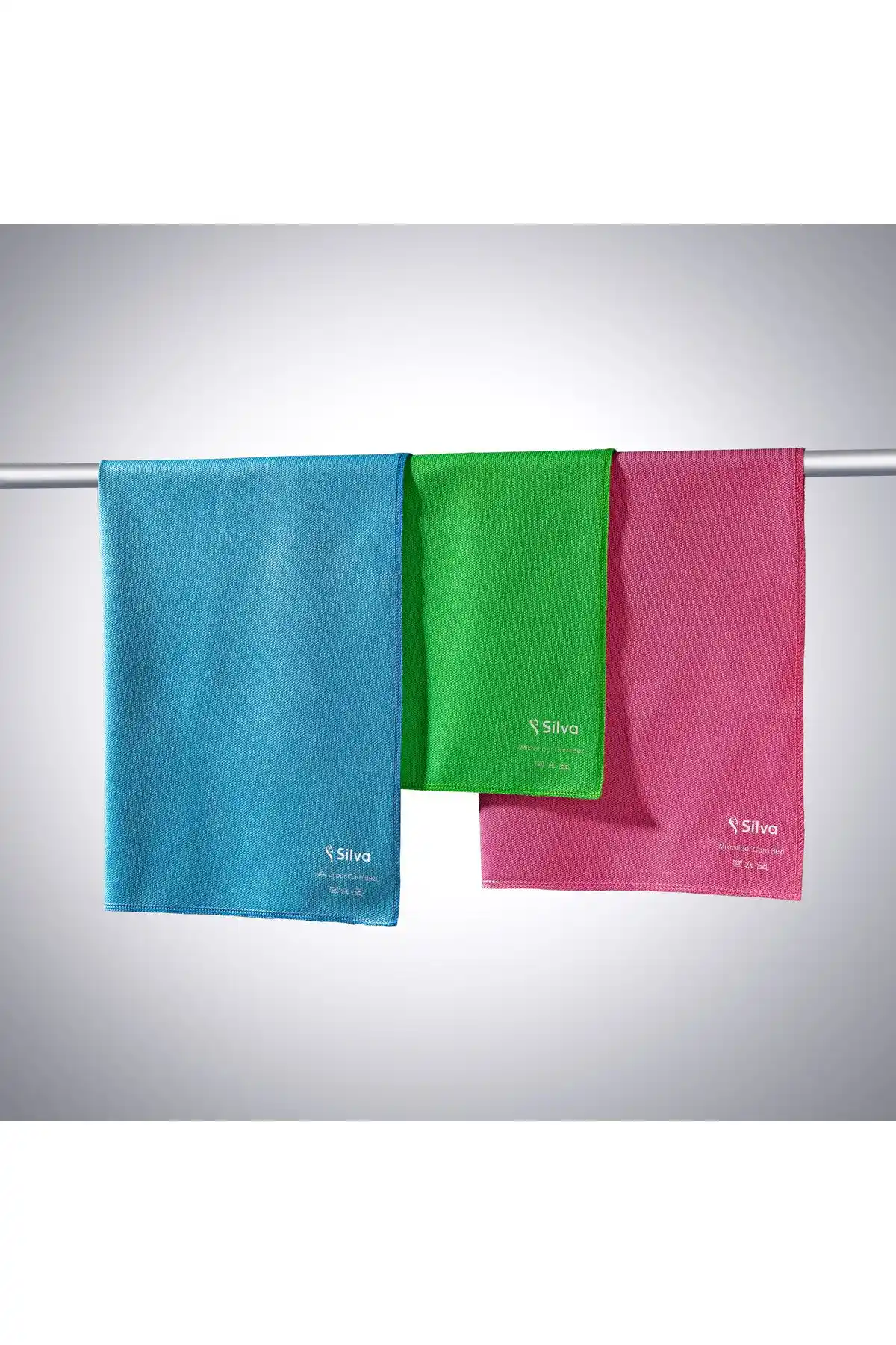 Silva Mikrofiber Cam Bezi Üçlü Paketi: Hassas Yüzeyler İçin Yüksek Performanslı Temizlik Çözümü