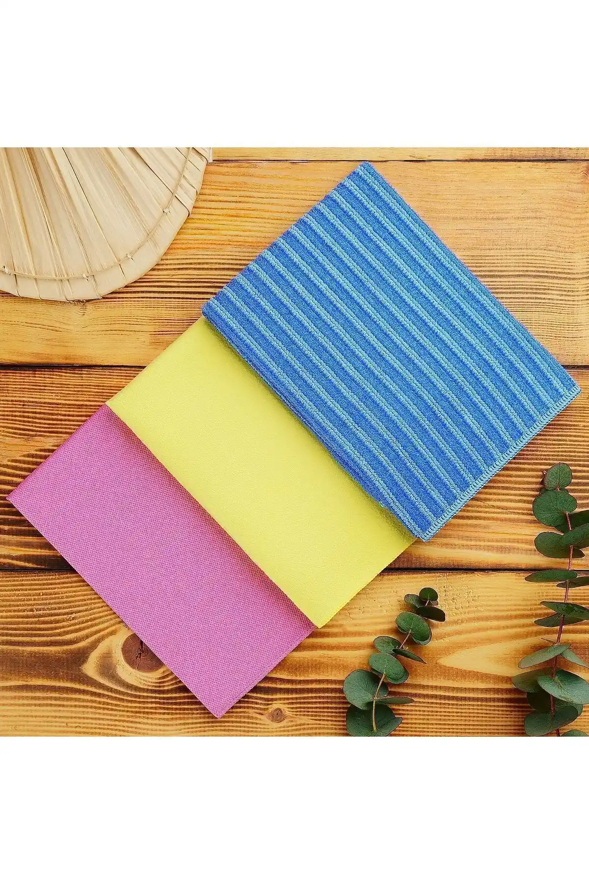 Silva Mikrofiber Klasik Üçlü Temizlik Seti: Doğal ve Etkili Ev Temizlik Çözümü