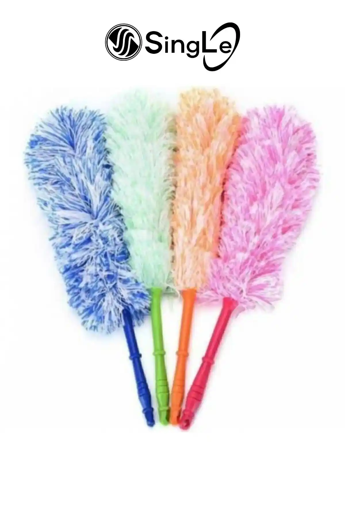 Single Mikrofiber Manyetik Anti-statik Toz Alma Püskülü Ev ve Ofis Temizliği İçin Uygun