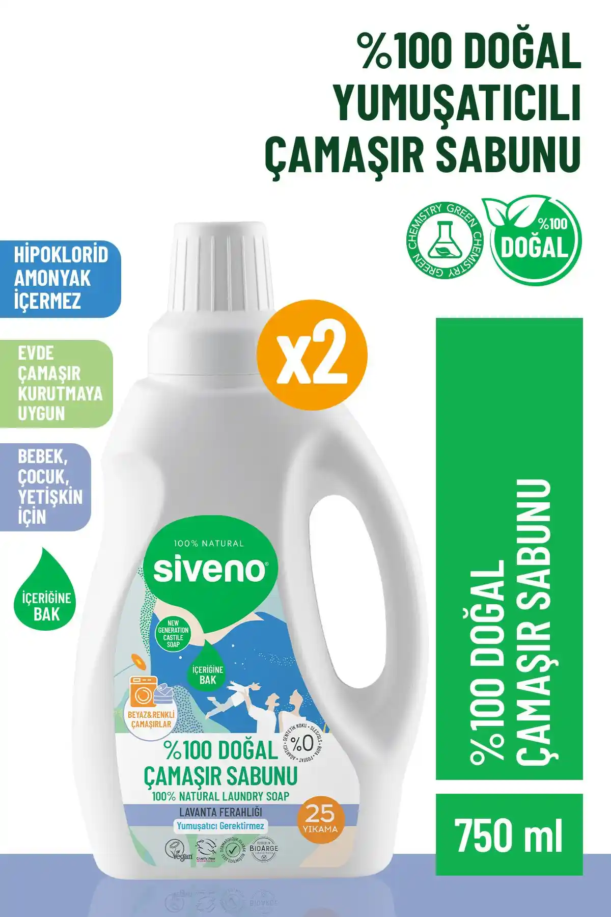 Siveno %100 Doğal Çamaşır Sabunu: Güvenli ve Etkili Temizlik İçin Doğal Çözüm