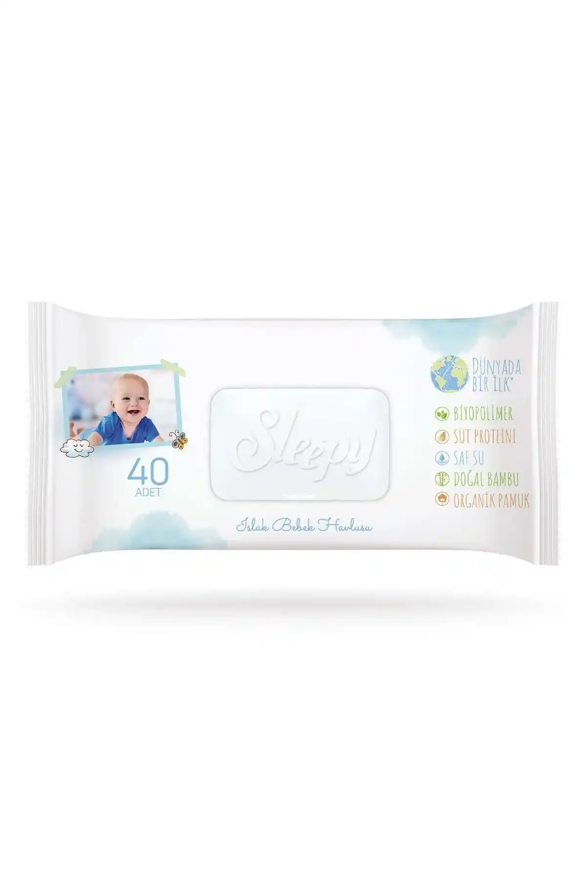 Sleepy Bio Natural Islak Havlu Yenidoğanlar İçin Güvenilir Temizlik Çözümü