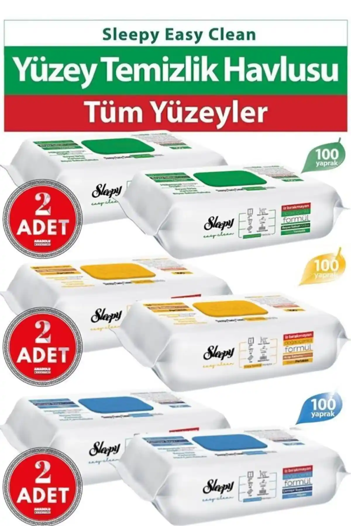 Sleepy Easy Clean Çok Amaçlı Temizlik Ürünü - Etkili ve Pratik Çözüm